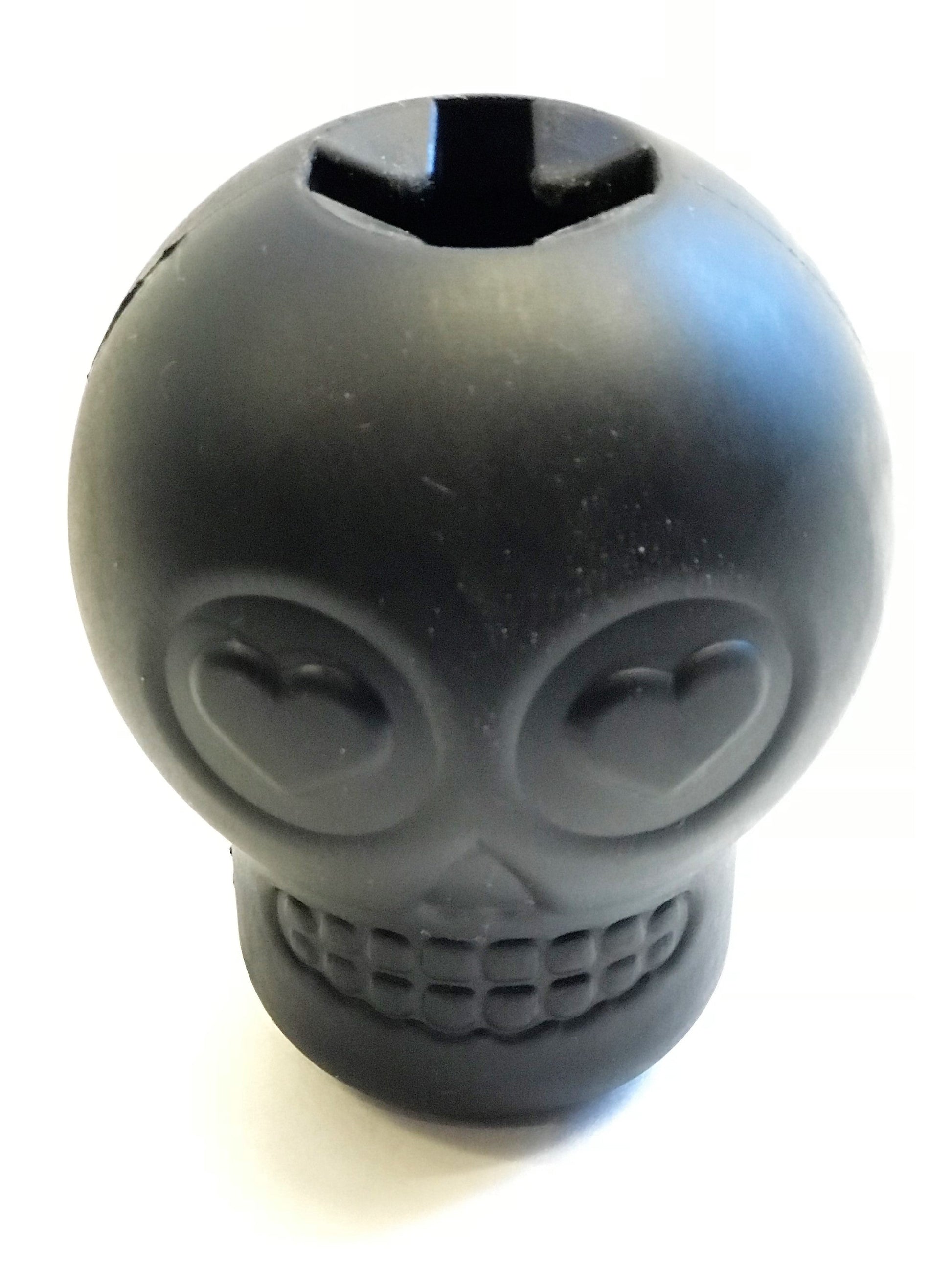 Magnum Sugar Skull Dog Chew Toy & Treat Dispenser - USA Made | SodaPup Rubber Dog Toys SodaPup/True Dogs, LLC