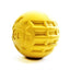 Industrial Dog Ball Rubber Chew Toy for Heavy Chewers | Yellow | USA Made | SodaPup Rubber Dog Toys SodaPup/True Dogs, LLC