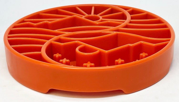 Sun and Moon eTray - Shallow Slow Feeder Dog Bowl for Enrichment | USA Made ETRAY SodaPup/True Dogs, LLC