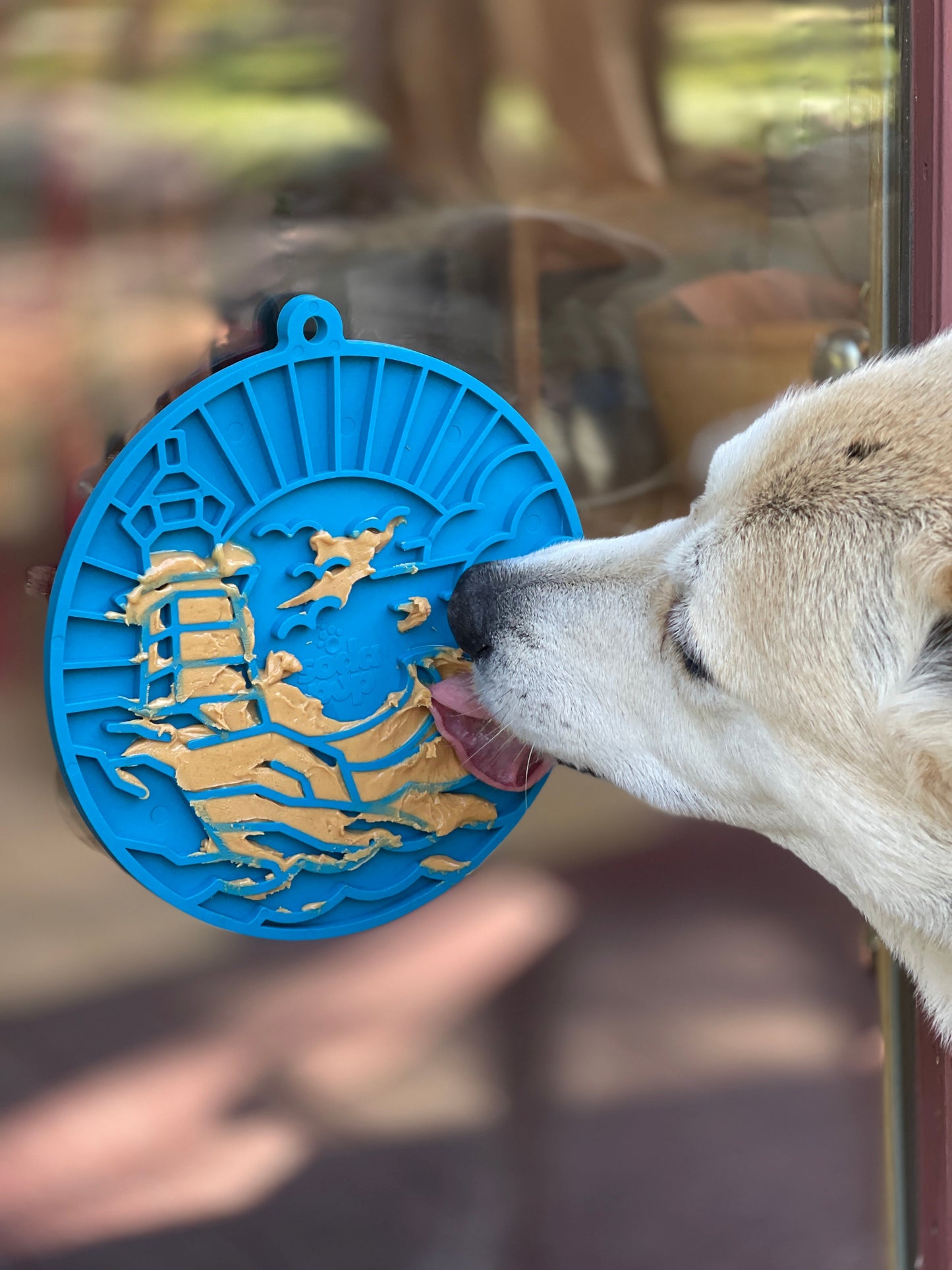 Lighthouse eMat - Enrichment Lick Mat For Dogs and Cats - With Suction Cups | USA Made EMAT SodaPup/True Dogs, LLC