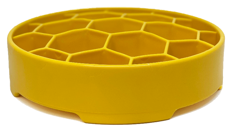 Honeycomb eBowl Deep Slow Feeder Dog Bowl for Enrichment | USA Made EBOWL SodaPup/True Dogs, LLC