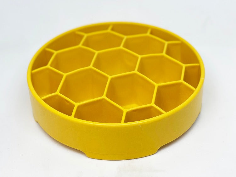 Honeycomb eBowl Deep Slow Feeder Dog Bowl for Enrichment | USA Made EBOWL SodaPup/True Dogs, LLC