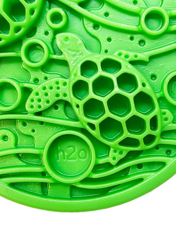 Water Nylon eCoin Durable Enrichment Snacking Coin for Dogs | USA-Made Lick Mat Alternative ECOIN SodaPup/True Dogs, LLC