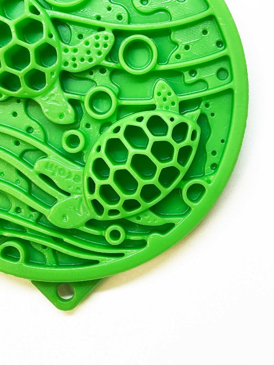 Water Nylon eCoin Durable Enrichment Snacking Coin for Dogs | USA-Made Lick Mat Alternative ECOIN SodaPup/True Dogs, LLC