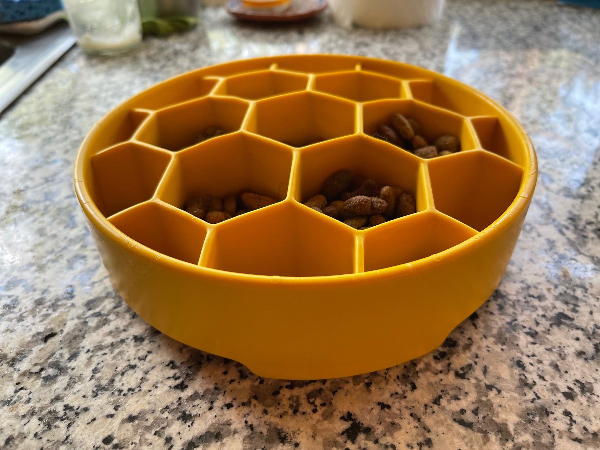 Honeycomb eBowl Deep Slow Feeder Dog Bowl for Enrichment | USA Made EBOWL SodaPup/True Dogs, LLC