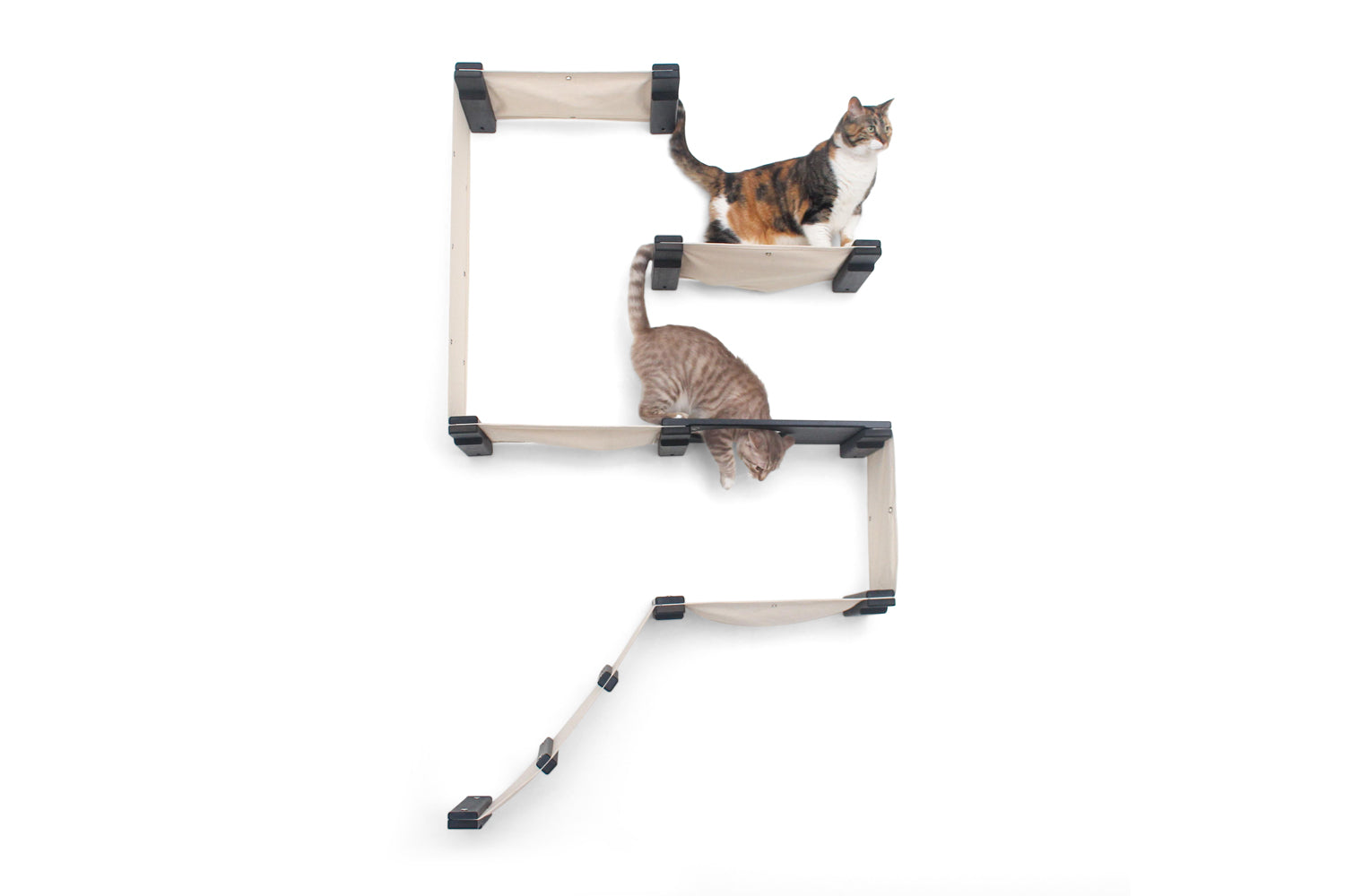 The Deluxe Cat Fort - Modern Cat Condo Cat Condo Catastrophic Creations