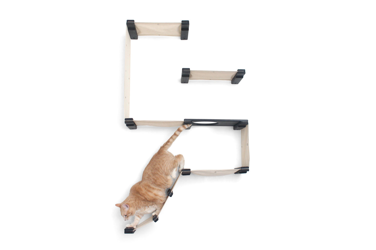 The Deluxe Cat Fort - Modern Cat Condo Cat Condo Catastrophic Creations