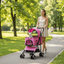 Executive Pet Stroller with a Removable Cradle Pet Carriers Dogline