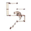 The Deluxe Cat Fort - Modern Cat Condo Cat Condo Catastrophic Creations