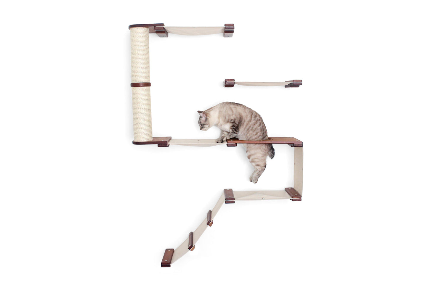 The Deluxe Cat Fort - Modern Cat Condo Cat Condo Catastrophic Creations