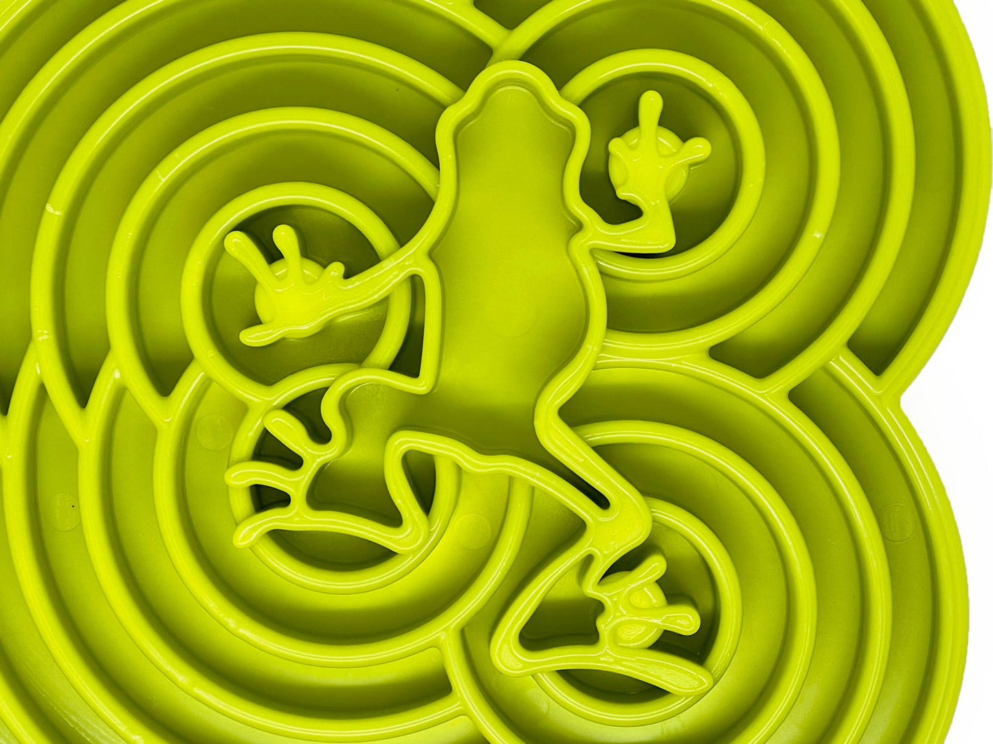 Water Frog eTray - Shallow Slow Feeder Dog Bowl for Enrichment | USA Made ETRAY SodaPup/True Dogs, LLC