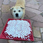 Love eMat - Enrichment Lick Mat for Dogs and Cats| Heart Design | SodaPup EMAT SodaPup/True Dogs, LLC
