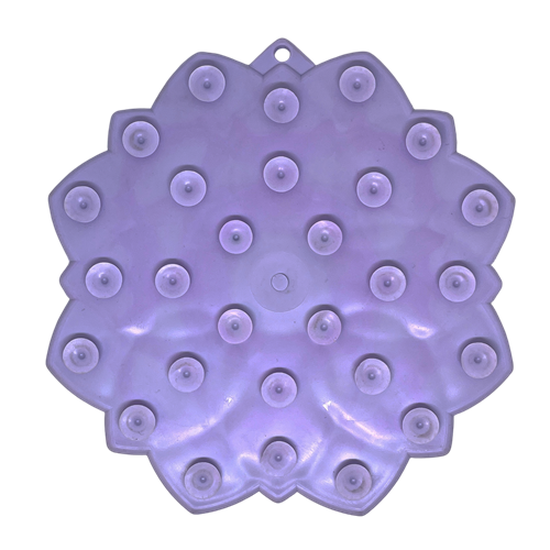 Mandala Softie eTray Shallow Slow Feeder Dog Bowl with Suction Cups | USA Made ETRAY SodaPup/True Dogs, LLC