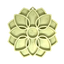Mandala Softie eTray Shallow Slow Feeder Dog Bowl with Suction Cups | USA Made Pastel Green Mandala Softie ETRAY SodaPup/True Dogs, LLC
