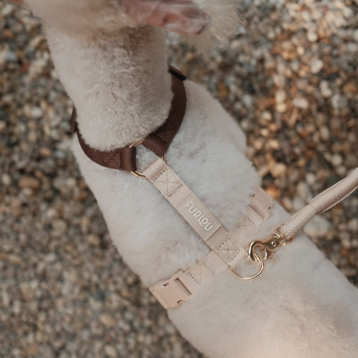 Brown and Tan - Dog Harness Strap Harness FURLOU