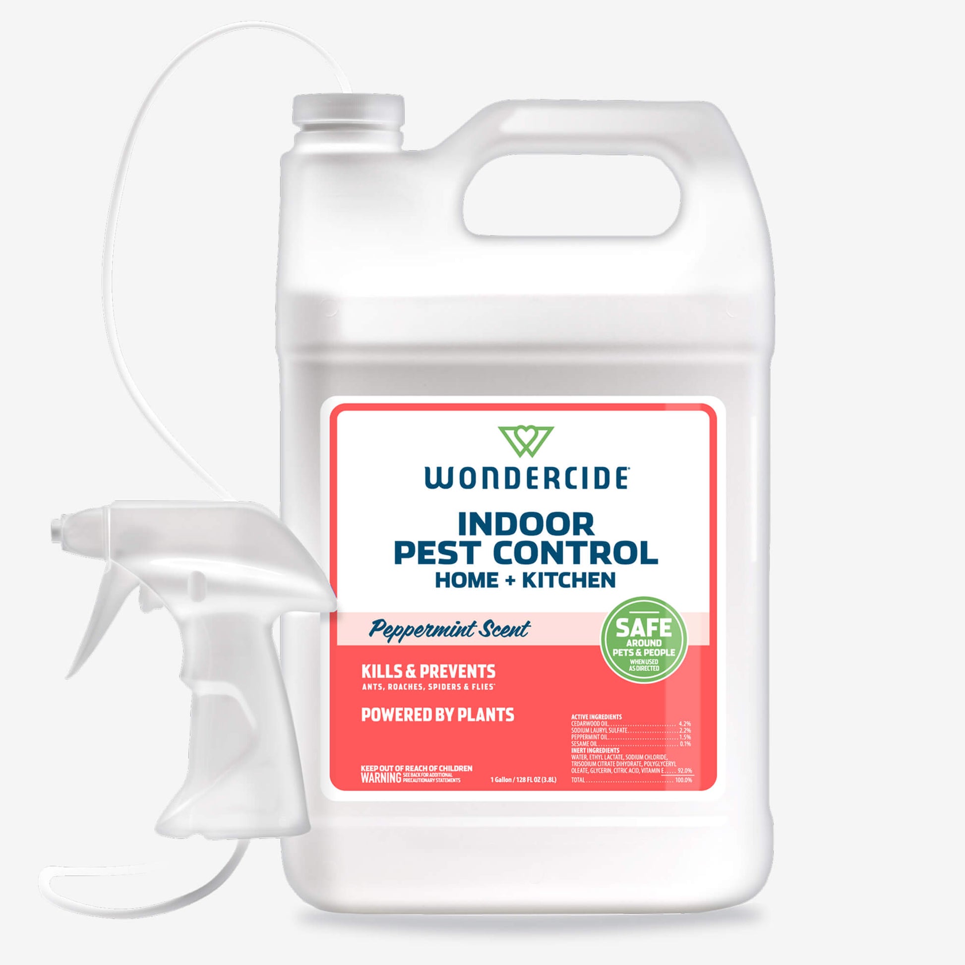 Indoor Pest Control for Home + Kitchen Peppermint 128oz Gallon sale Wondercide