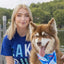 K9 Kayak Dog Bandana bandana Aria the Fox