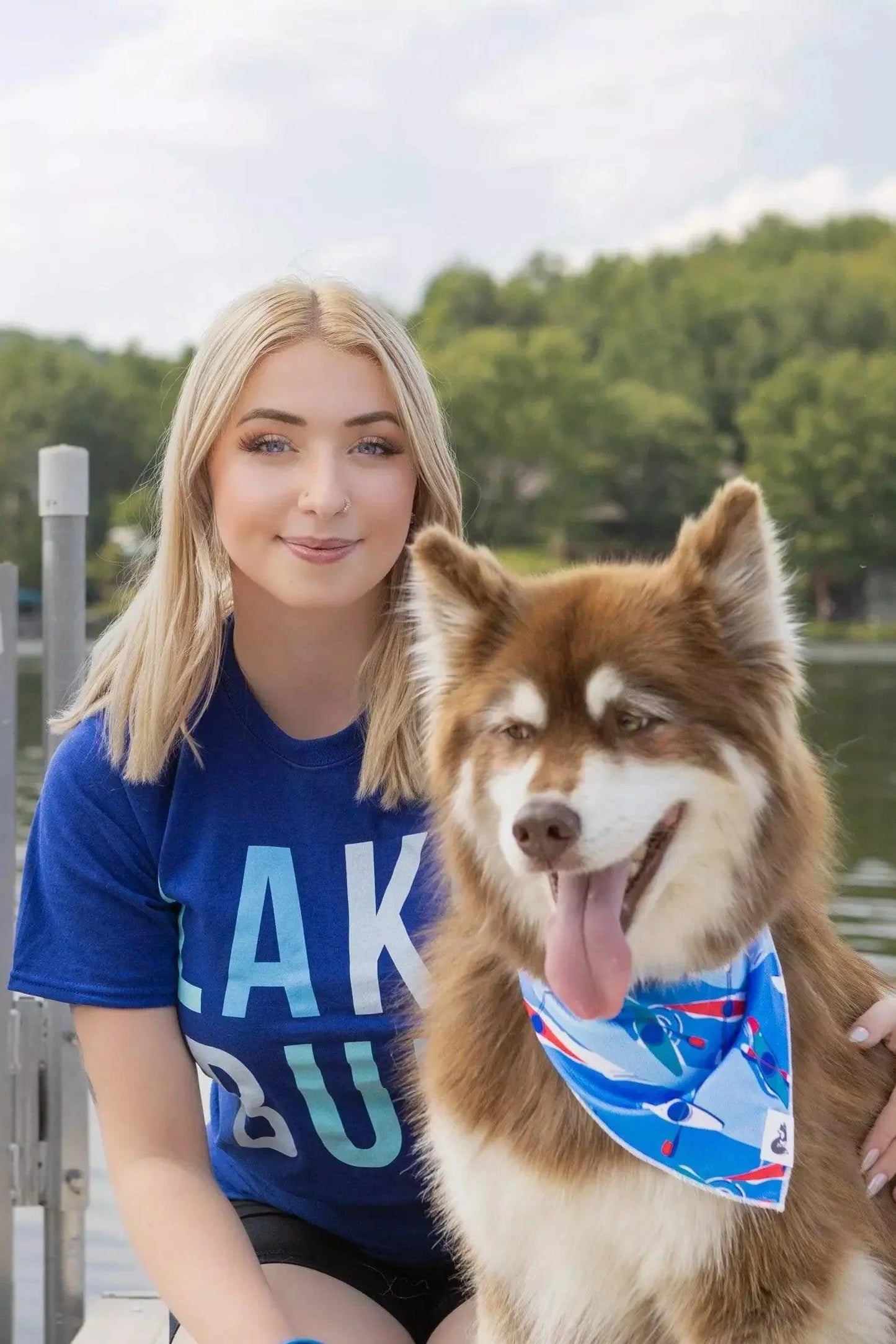 K9 Kayak Dog Bandana bandana Aria the Fox