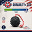 USA-K9 Magnum Stars and Stripes Rubber Dog Toy | K9 Handler Reward Toy | USA Made Rubber Dog Toys SodaPup/True Dogs, LLC