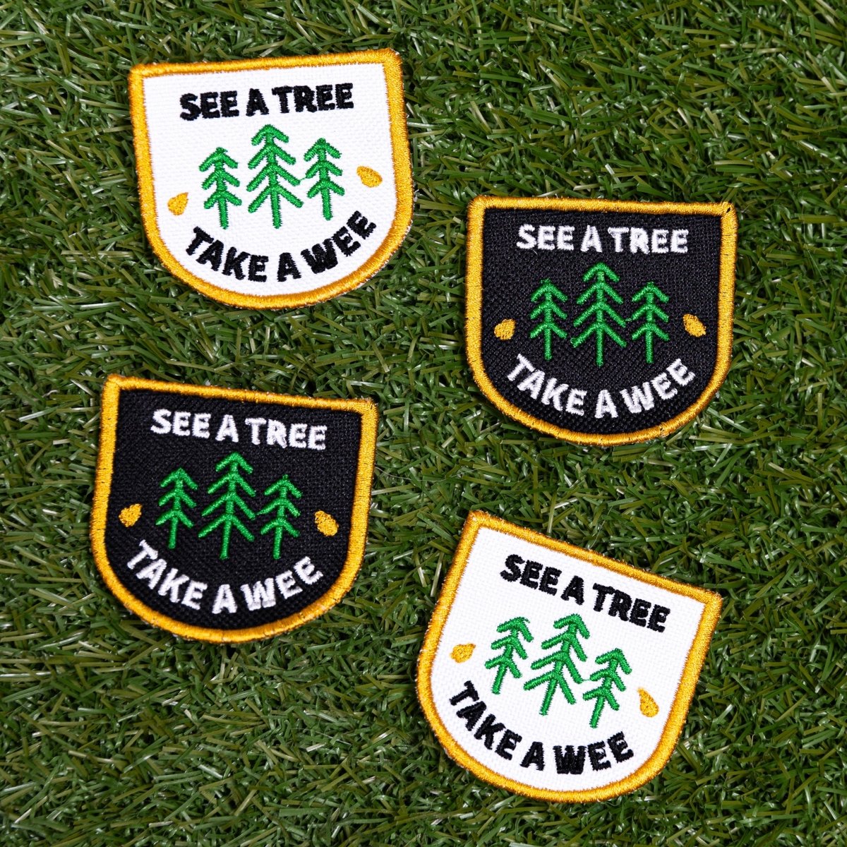 See A Tree Take a Wee Arch Patch K9 Sport Sack