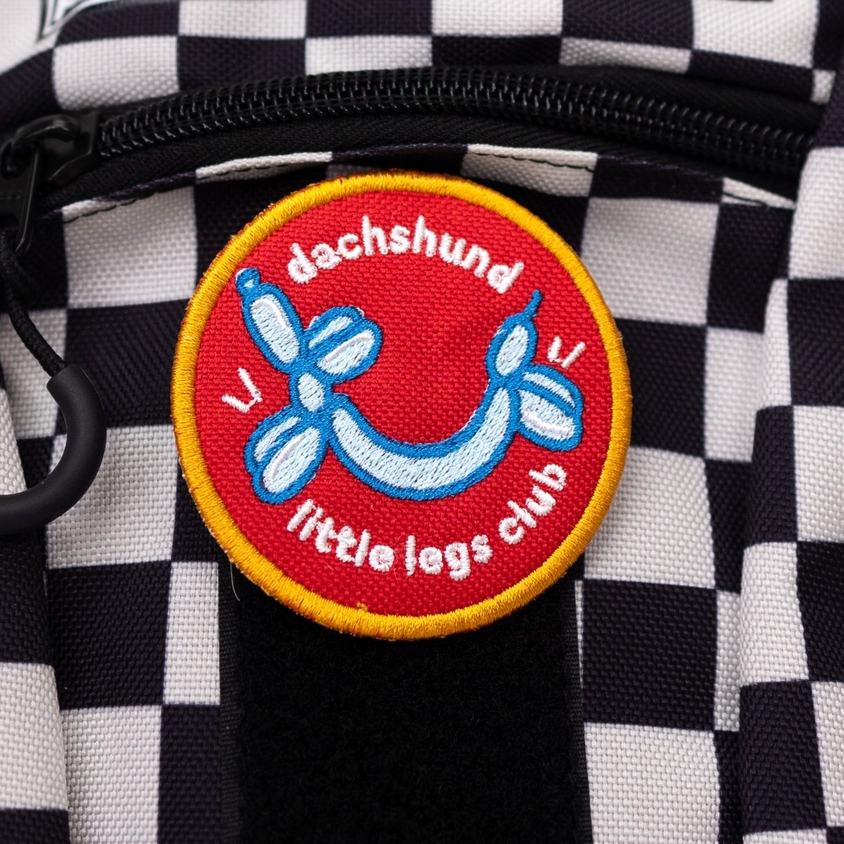 Dachshund Little Legs Club Patch Patch K9 Sport Sack