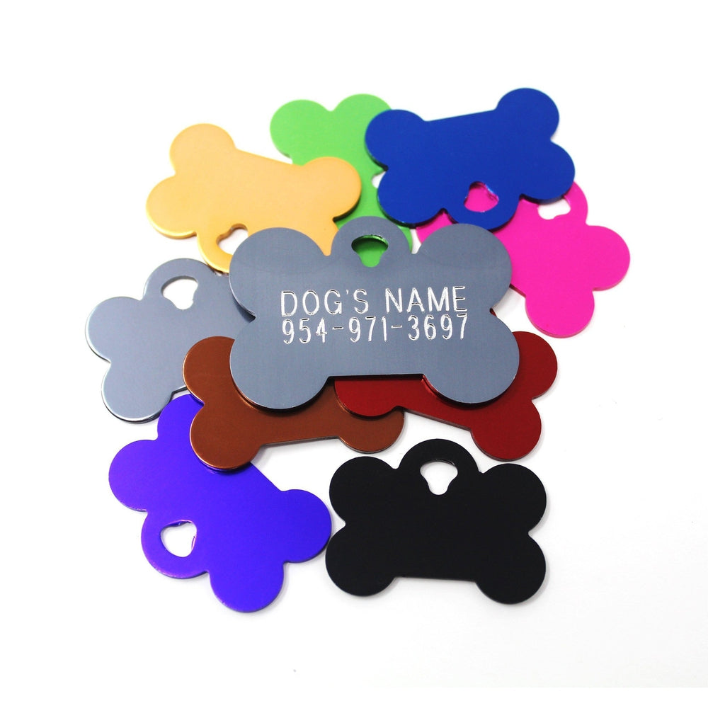 Personalized Engraved ID Tag Dogline