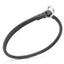 Soft Leather Round Slip Collar Black 3 8" Dog Collars Dogline
