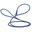 Soft Leather Round Slip Lead for Dogs Royal Blue 6' 1 4" Dog Leashes Dogline