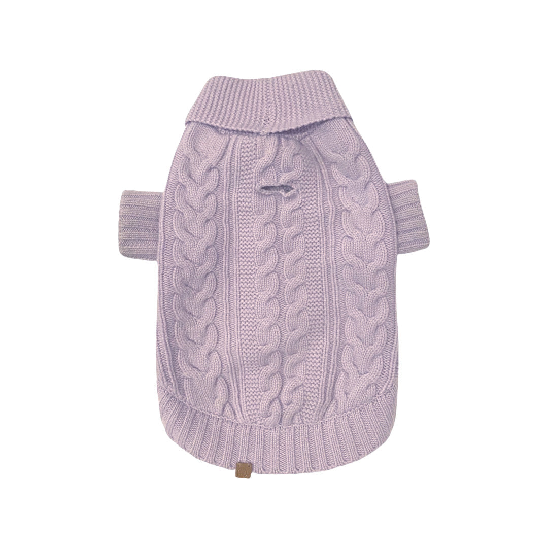 Brooklyn Cashmere Cardigan, Soft lilac Sweaters BESPOKE PAWS