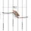 The Raceway - Wall Mounted Cat Hammock Cat Hammock Catastrophic Creations
