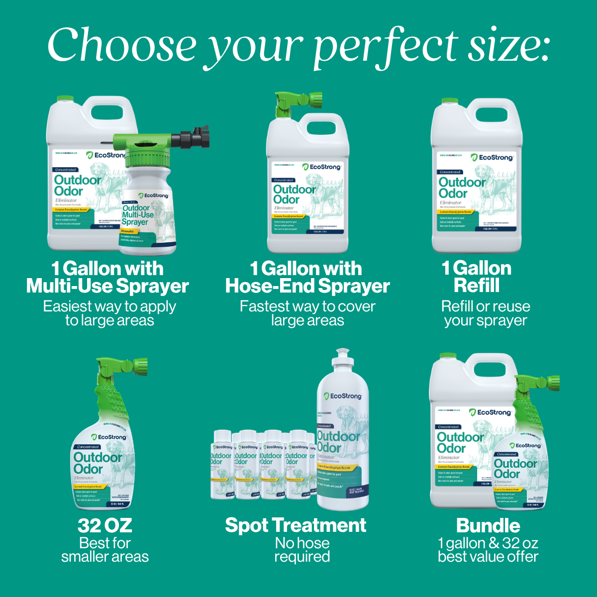 Outdoor Odor Eliminator Pet & Animal > Outdoor Odor EcoStrong