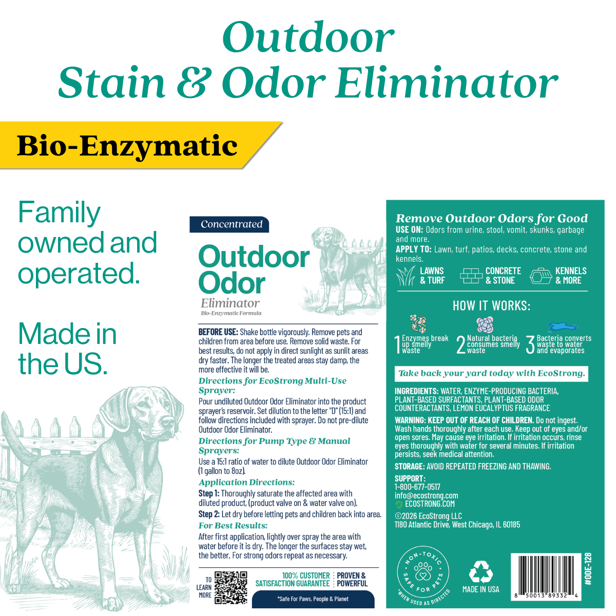 Outdoor Odor Eliminator Pet & Animal > Outdoor Odor EcoStrong