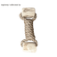 hemp rope + coffee wood toy large hemp rope dog pull toys rōmng