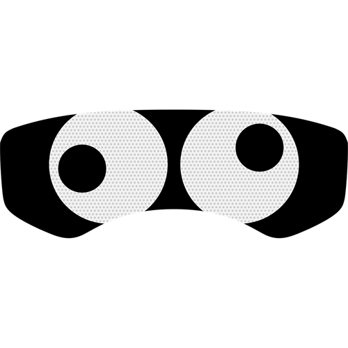 Lens Wrap - Rex Specs V2 Black Googly Eyes Rex Specs