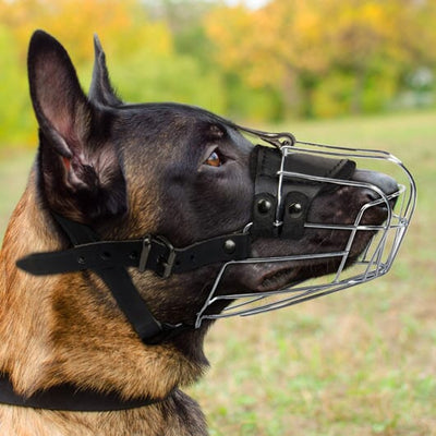 Viper Delta Metal Wire Basket Dog Muzzle Dog Muzzles Dogline