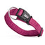 Comfort Microfiber Flat Dog Collar Pink Dog Collars Dogline