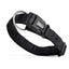 Comfort Microfiber Flat Dog Collar Black Dog Collars Dogline