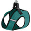 Boston Mesh Dog Harness + Built-in Hook & Loop Fastener Teal Dog Harnesses Dogline