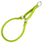 Comfort Microfiber Round Martingale Collar Lime Green Dog Collars Dogline
