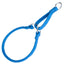Comfort Microfiber Round Martingale Collar Blue Dog Collars Dogline