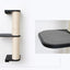 Wall Mounted Cat Climbing Pole - Sisal Cat Scratcher Catastrophic Creations