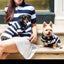 ‘Gladys’ Cashmere blend Polo Dress Sweater BESPOKE PAWS