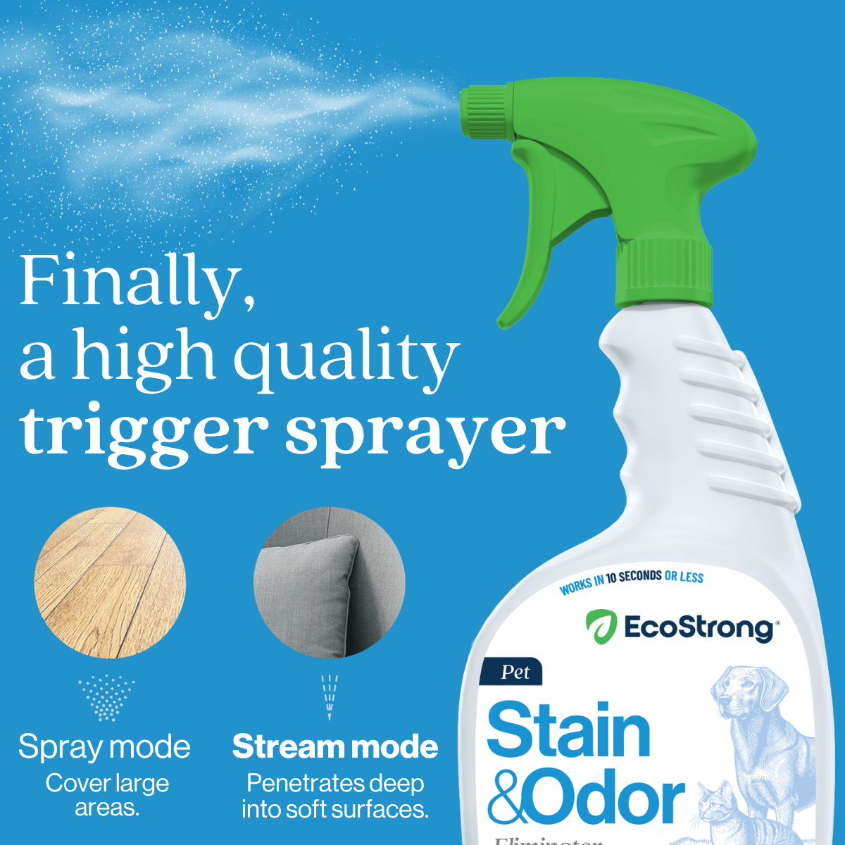 Pet Stain and Odor Eliminator Pet & Animal > Pet Stain & Odor EcoStrong