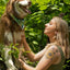 Magical Fern Forest Dog Bandana bandana Aria the Fox