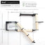 The Crossroads - Cat Wall Scratcher - Tree with Ramp Onyx Bamboo 24" Cat Condo Catastrophic Creations