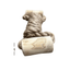 hemp rope + coffee wood toy hemp rope dog pull toys rōmng