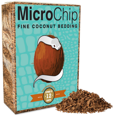 MicroChip Fine Coconut Chip Mix; Ready to Use Substrate ReptiChip LLC