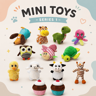 Mini Plush Dog Toy Collection - Series 1 Dog Toys Dogline