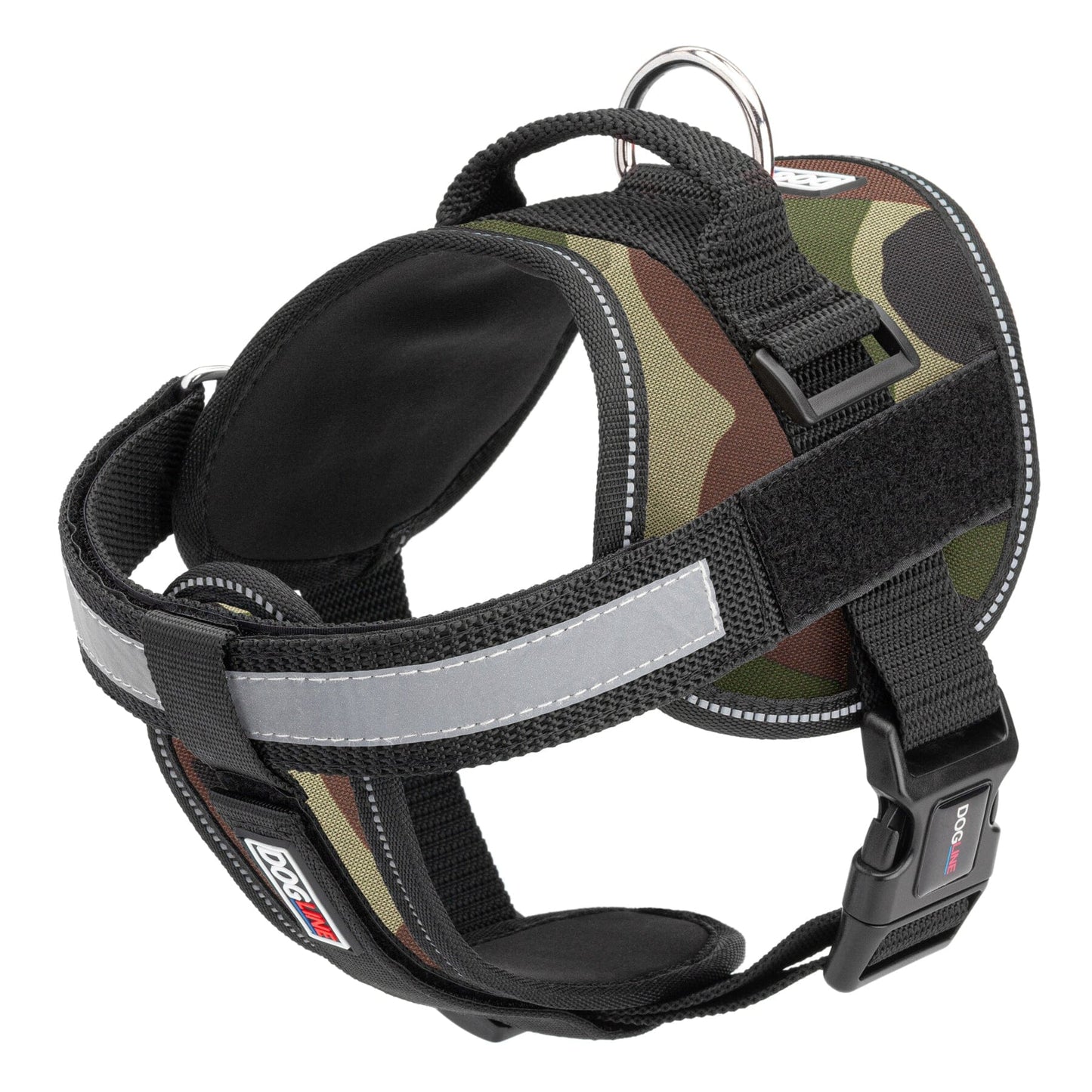 Unimax Multi-Purpose Dog Harness Green Camo Dog Harnesses Dogline