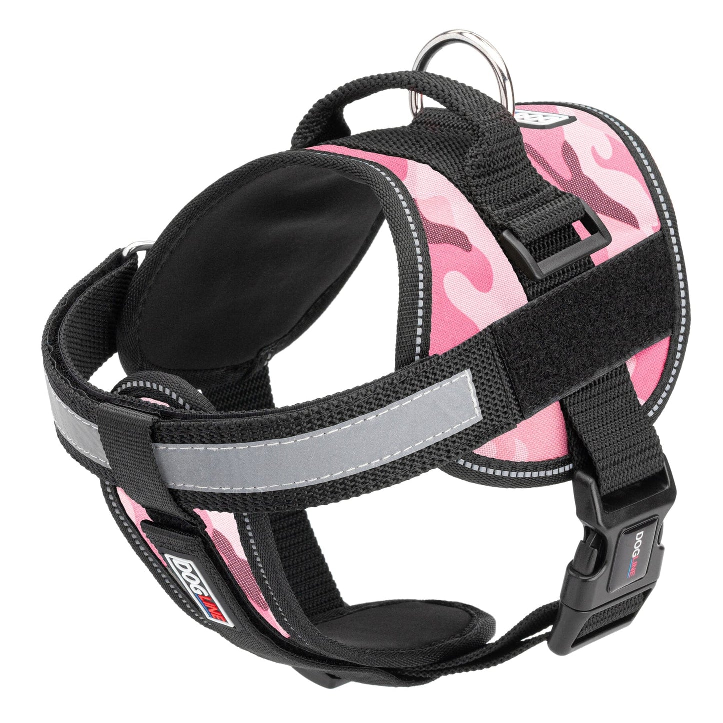 Unimax Multi-Purpose Dog Harness Pink Camo Dog Harnesses Dogline